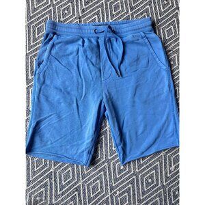 Men's American Eagle blue sweat material shorts Medium